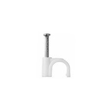 CABLE CLIPS 5MM ROUND [100]